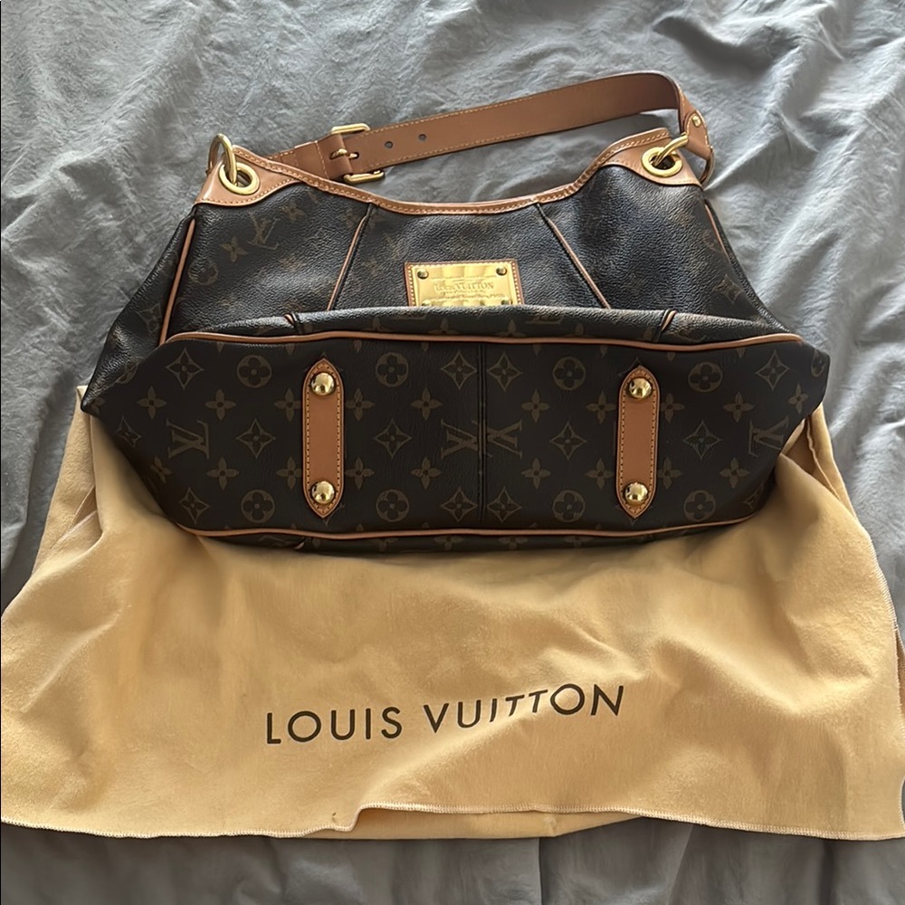 Louis Vuitton Brown Monogram Hobo Bag